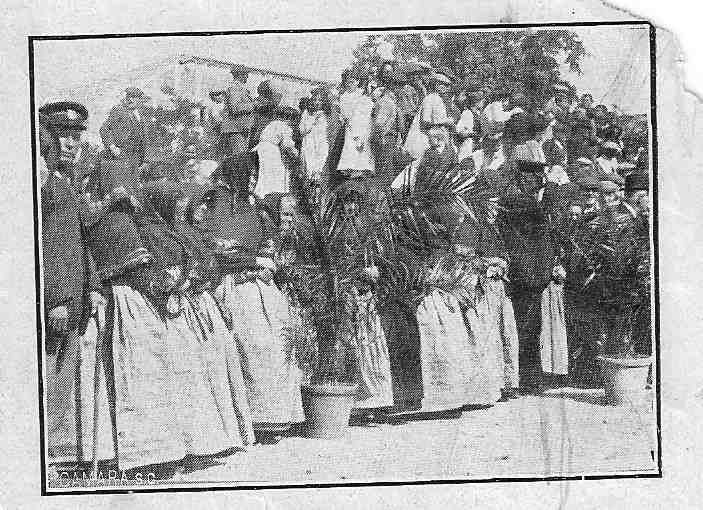 Asiliados el Domingo de Ramos ASVAI